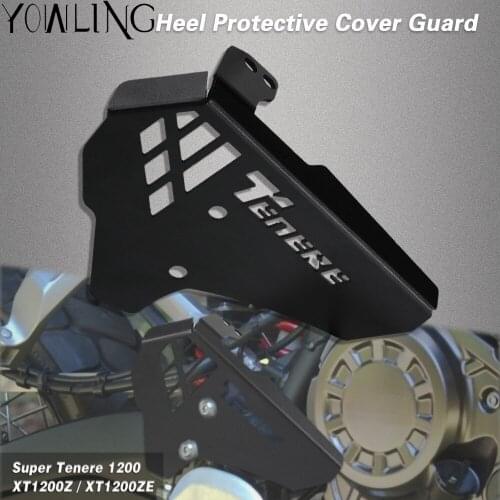 Motorbike Aluminium Rear Brake Master Cylinder Guard Frame Protector For Yamaha Super Tenere 1200 2014-2021 XT1200Z XT1200ZE