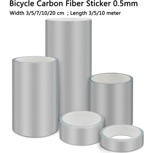 Bike Frame Protection Stickers Tape 3M 5M Bicycle Frame Protector 0.5mm Thickness Clear Wear Surface Carbon Tape Film Tool