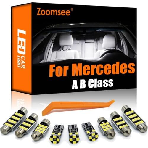 Zoomsee For Mercedes Benz A B Class W168 W169 W176 W245 W246 Canbus Car LED Bulb Interior Indoor Dome Map Turnk Roof Light Kit