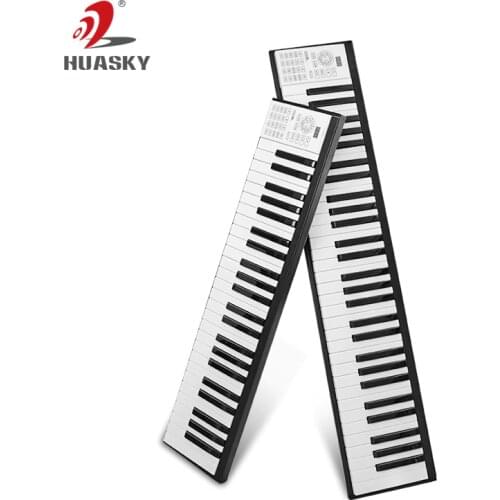 2020 Newest digital piano folding portable piano keyboard MIDI keyboard instrument electronic piano is suitable for students