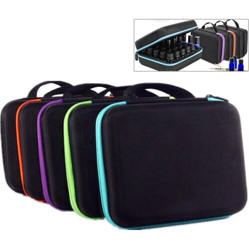 30 bottles EVA Essential Oil Bottle Carry Case Holder Storage Aromatherapy Hand Bag Design ZipperShockproof Durable