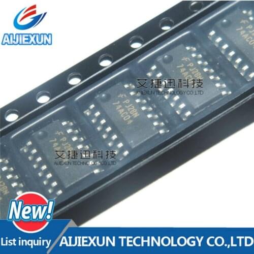 50Pcs 74AC04 SOP-14 HEX INVERTER in stock 100% New and original