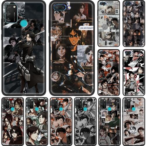 Anime Japanese Attack On Titan Phone Case for Honor 10i 8X 9X 9A 9C 9S 20S 20 Pro 20i 30i 10 Lite 8S 2020 Silicone Coque Fundas
