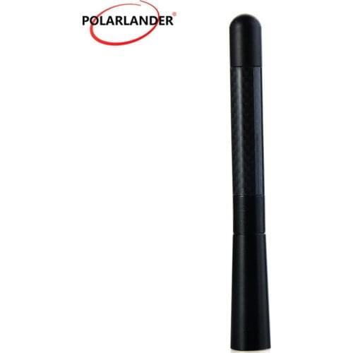 Polarlander Carbon Fiber Short Radio Antenna For C/itroen for V/W O/pel Astra For S/koda For T/oyota C/orolla for F/ord P/eugeot