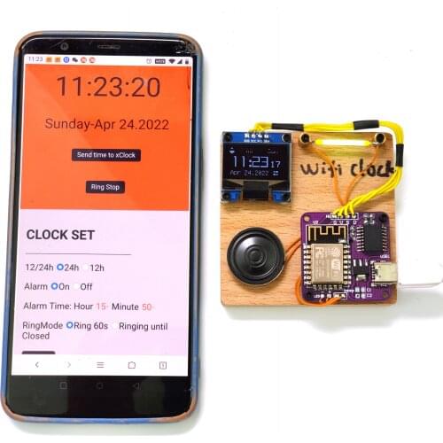 Cool Clock DIY Vacuum fluorescent display Geek decorations gift