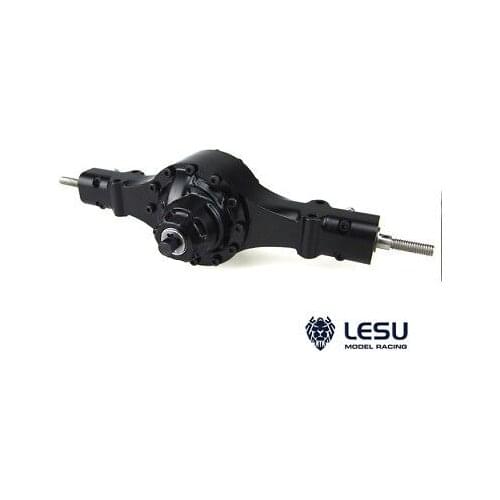 LESU Metal Rear Axle Q9023 For 1/14 TAMIYA Model RC Tractor Truck DIY Car TH02072-SMT5