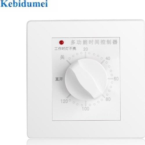 Mechanical Timer Switch AC 220V 20/60/120 Minutes Intelligent Timer Switch Controller Countdown High Power Timing Control Tools