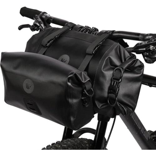 2021 New 2-piece Waterproof Handlebar Bag Bike Bag,Front Tube, Cycling Bag, MTB, Bicycle Frame Accessories