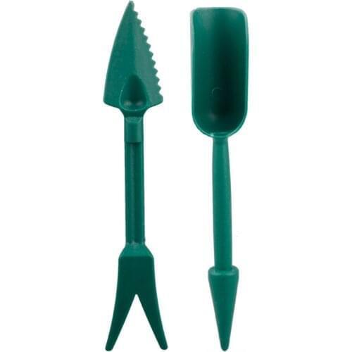 Seedling Riser Garden Plants Tools Durable Green 2021 New Arrival 2pcs Set Adjustable Mini Design Planting Bonsai Gadgets