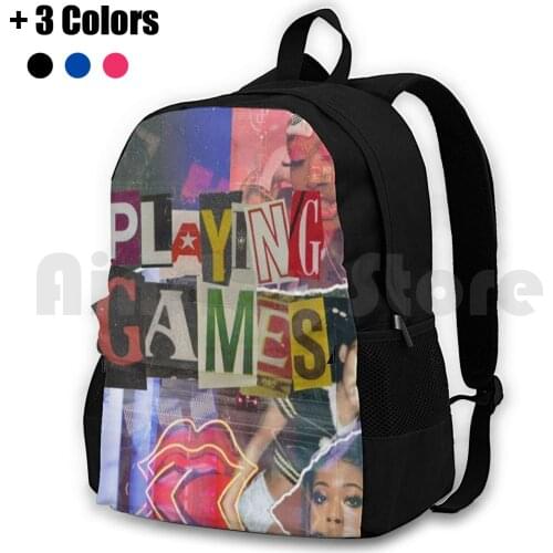 Playing Games Outdoor Hiking Backpack Waterproof Camping Travel Playing Games Album Best Selling Girl Power Hot Girl Summer