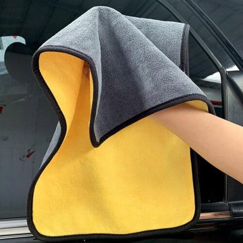 Extra Soft Car Wash Microfiber Towel Car Cleaning Drying Cloth Car Care Cloth Detailing Car WashTowel Never Scrat 40x40 Cm