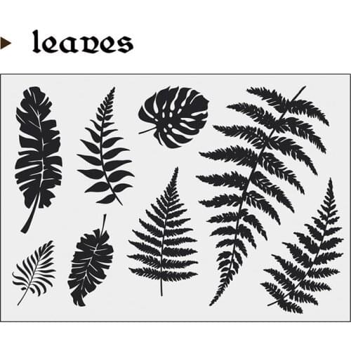 Leaves Transparent Clear Silicone Stamp/Seal for DIY scrapbooking/photo album Decorative clear stamp A1286