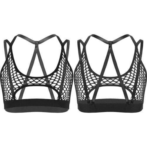 TiaoBug Women's Cropped Tank Tops