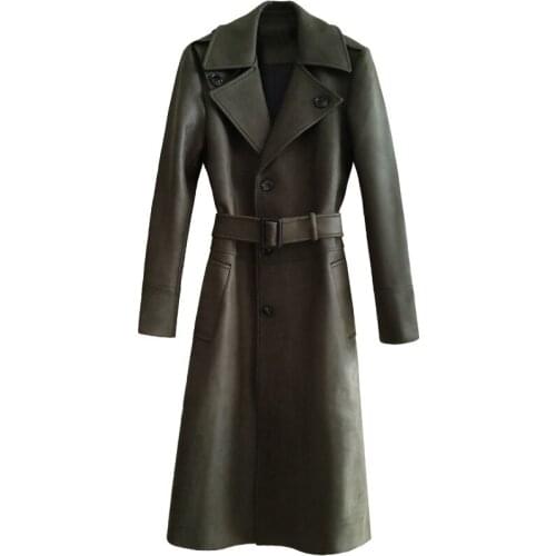 New Suede Fabric Male Trench Luxury Spring Autumn Overlength Casual Mens Jackets And Coats Fashion British Man Coats 6XL