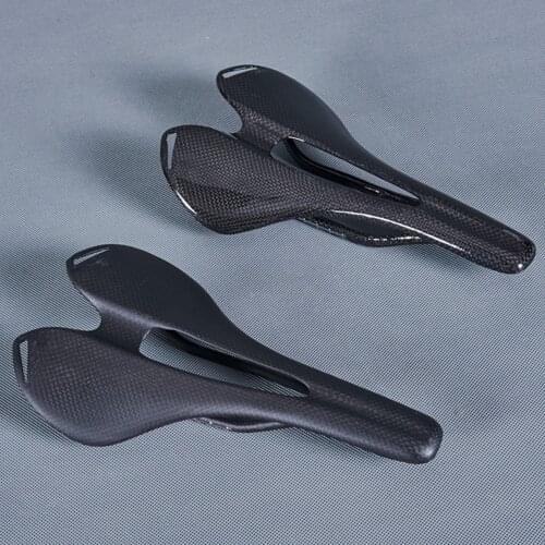 Full 3K Carbon Fiber Road Bicycle Saddle Mountain Bike MTB Carbon Saddle Seat Bicycle Parts Matte/Glossy