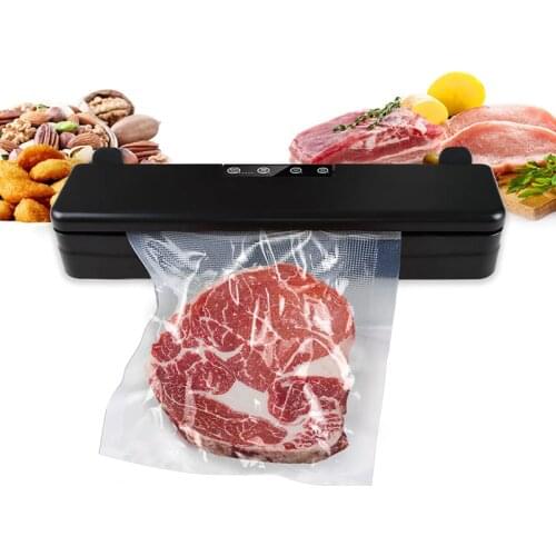 Vacuum Sealer Packaging Machine 220V/110V Household Food Film Sealer Vacuum Packer Keep Food Fresh with Free 15pcs Storage Bags