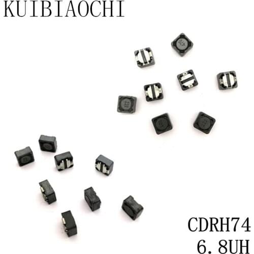 10pcs/LOT SMD Power Inductor CDRH74 6.8UH 6R8 7*7*4mm shielded winding inductor
