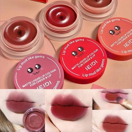 3.5g Matte Lipstick Red Lip Mud Professional Makeup Beauty Glazed Womens Cosmetics For Girls