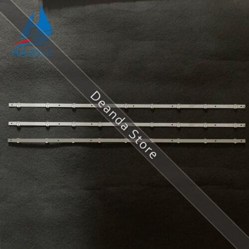 3pcs/set 9LED(3V) 840mm LED Backlight strip for Aoc 43s5295 43PFG5813 43PFG5813/78 43PFF5292 CEJJ-LB430Z-9S1P-M3030-D-1