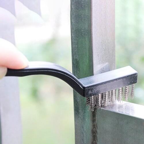 Cleaning Polishing Detail Metal Rust Brush Household Cleaning Cleaning Brushes 3 Pcs Mini Wire Brush Set Steel Brass Nylon