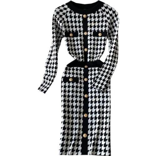 Модные платья в клетку DANCING WINGS China At AliExpress