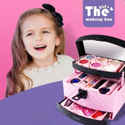 Children Water Soluble Cosmetics Make Up Box For Children School Stage Performance