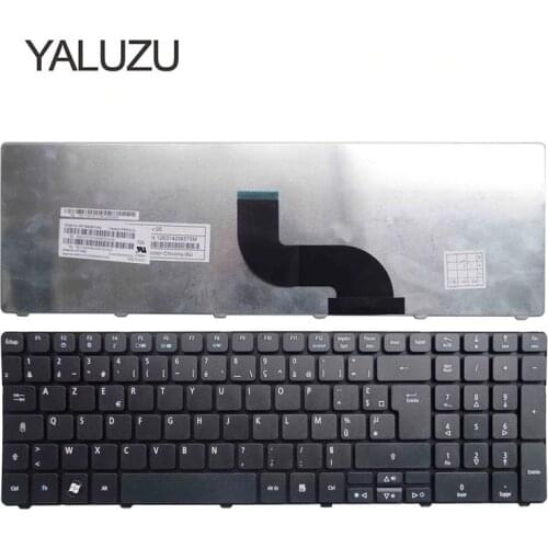YALUZU French Keyboard for Acer Aspire 7551 5336 5410 5252 5742G 5742Z 5738Z 7736 7551G 7540 7540G 7535 7535g 7736G FR AZ