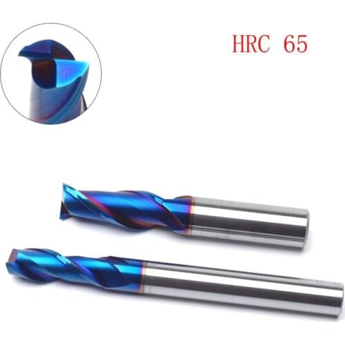 1pcs 2 Flutes 1mm~8mm Solid Carbide endmill CNC Milling Cutter HRC65 Tungsten Steel End Milsl CNC Router Bits