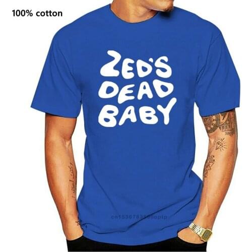 ZEDS DEAD BABY T Shirt Fiction Mens Pulp gift tarantino movie quentin