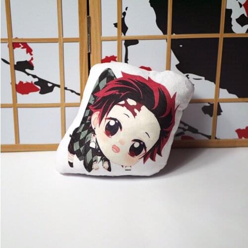 Demon Slayer Kimetsu no Yaiba Cosplay Stuffed Doll Pendants Toy Kamado Nezuko Cute Plush Toys Fans Pillow Gift
