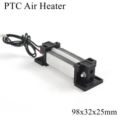 98x32x26mm 12V 220V 100W PTC Heater Ceramic Thermistor Air Heating Mini Outdoor Heaters Induction Aquarium Water Car Film Plate