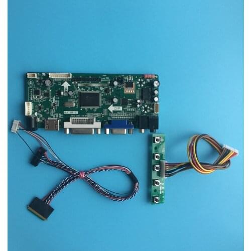 Kit for HT140WXB-100 Monitor M.N68676 HDMI LCD LVDS 40pin 1366X768 VGA DVI Panel Screen Controller board 14" LED DIY