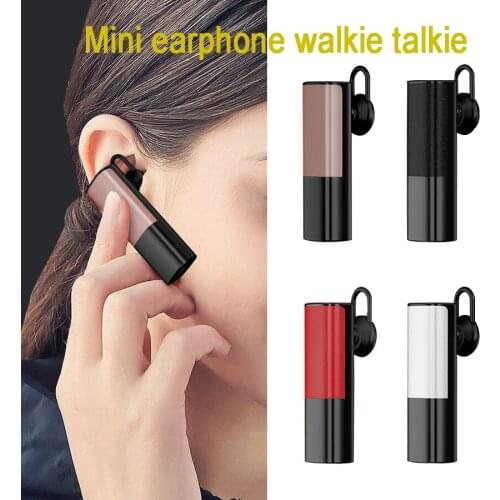 Bluetooth Headset Walkie talkie Wireless Call Outdoor Mini Intercom Motorcycle Bike Earpiece Handsfree Headphone Walkie-talkie