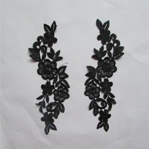 New arrive high quality embroidery lace collar DIY brand new clothing sewing accessories Handicrafts YL248 a pair for sale