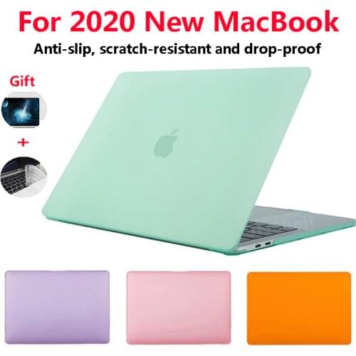 Crystal/Matte Hard Case For Macbook Air 13 Retina Pro 13 15 16 2020 A2289 A2159 Hard Cover With Free Keyboard Cover A2179 A2338