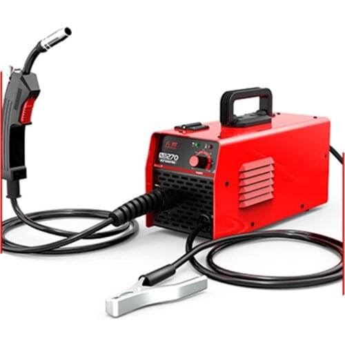 Carbon dioxide gas shielded welding machine 220V household airless semi-automatic welding machine