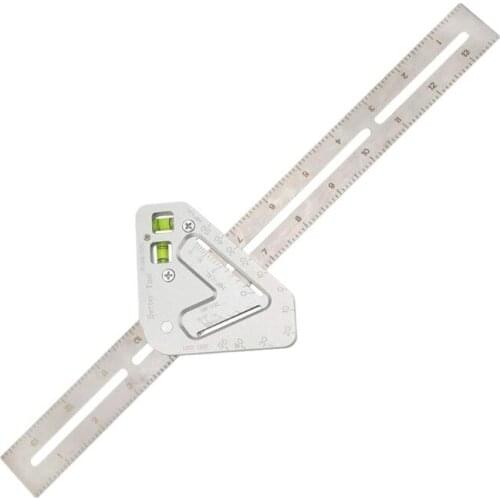 Angle Ruler Protractor Woodworking Tools Practical Roof Remodeling Woodworking