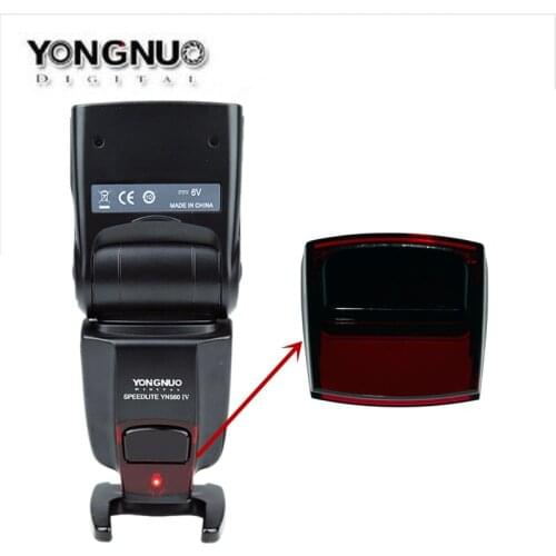 YONGNUO Flash speedlite repair red plastic AF glass for YN560 YN560 II YN560 III YN560IV flash lamp Repair parts