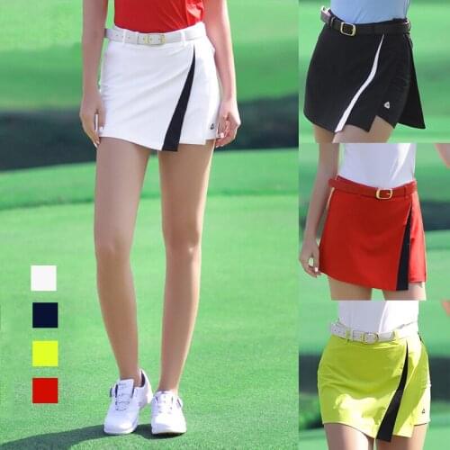 Womens Athletic Tennis Golf Skirts High Waisted Running Shorts Splicing Design Activewear d88