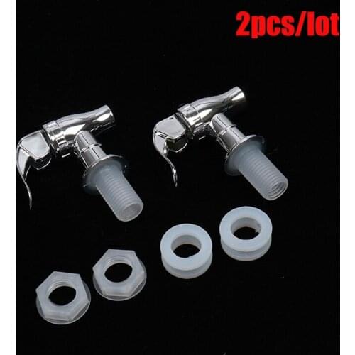 2pcs Wine Valve Water Dispenser Switch Tap Bibcocks plastic Glass Wine Bottle Faucet Jar Barrel Water Tank Faucet With Filter