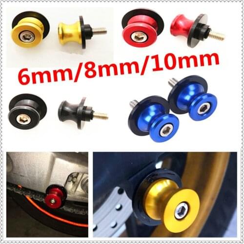 6mm 8mm 10mm Spools Sliders motorcycle Swingarm for BMW C600Sport C650Sport C650GT F650GS F700GS F800GS AdventuRe