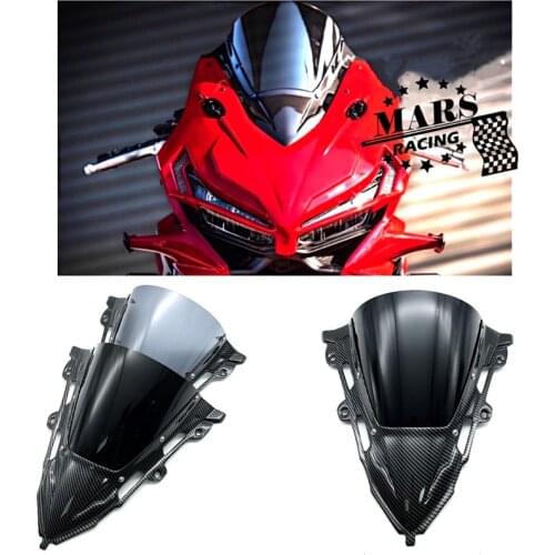 Motorcycle Accessories Windshield WindScreen Wind Deflector Visor Viser For Honda CBR650R CBR 650 R 2019 CBR-650R Double Bubble