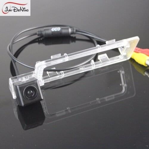 JanDeNing HD CCD Car Rear View Parking/ Backup Reverse Camera/ WaterProof Reverse Hole OEM For Subaru XV 2013-2015