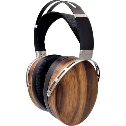 50mm Headphone Case Over Earphone Housing With 3.5mm Audio Cable Headset Repair Parts Fashion Wood Good Quality New Arrivals 1pc