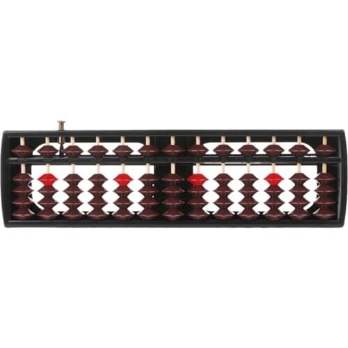 Upgraded Portable Japanese 13 Column Abacus Arithmetic Soroban School Math Learning Tool Educational Math Toys