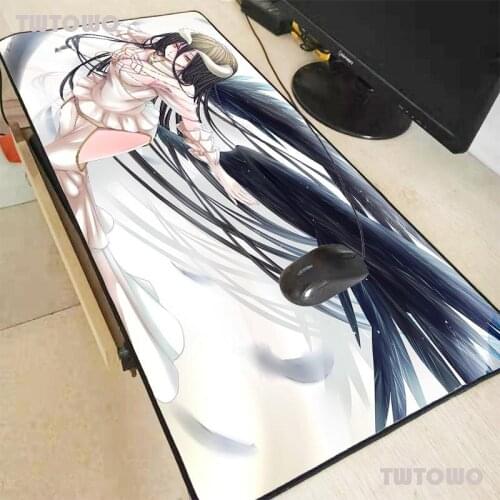 Overlord Anime Girl Soft Large Mouse Pad Oversize Extended Mousepad Base Computer Keyboard Pad Mat