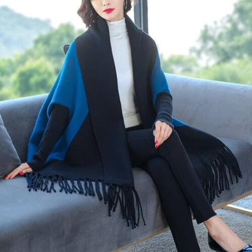 New Arrival Women Loose Tassels Sweater Cardigan elegant womens shawl sweater cardgian