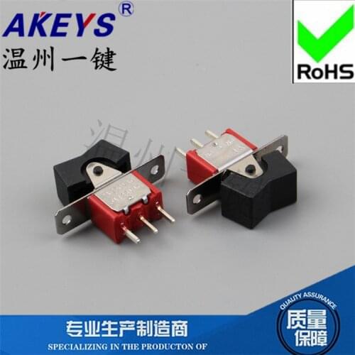 RLS-102-A1-01 Rocker arm connector ship type Button Rocker Side switch 3 feet 2 gears