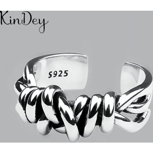 Luxury Brand Silver Color Bow Rings for Women Antique Rings Wedding Jewelry Valentines Gifts