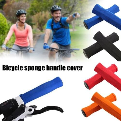 Bike Handlebar Grip Non-Slip Sponge Bicycle Grip for Mountain Road Bike Cruise Bike B88